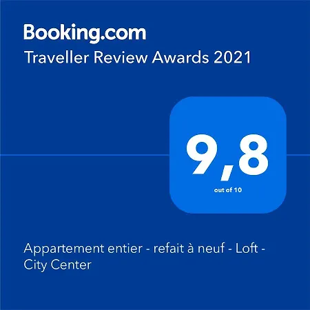 Appartement entier - refait à neuf - Loft - City Center-3