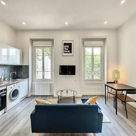 Appartement confortable Lyon Part Dieu Felix 1-2