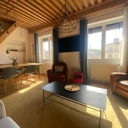 Appartement T3 hyper centre de Lyon, super vue Fourvière-3