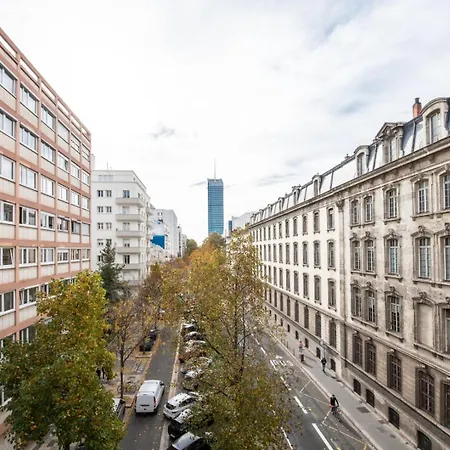 Le Gary - Appartement atypique refait à neuf - A deux pas Parc Tête d'Or-2