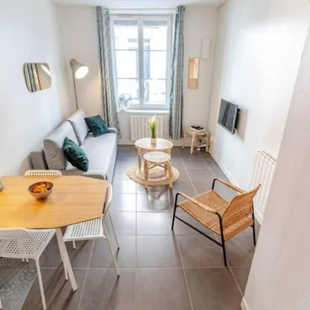 Quiet&central duplex apartment Wifi near Rhône&Parc Blandan-3