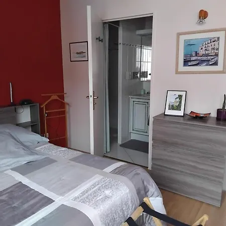 Chambre 20 m2 S de B et WC privés, Garage-3