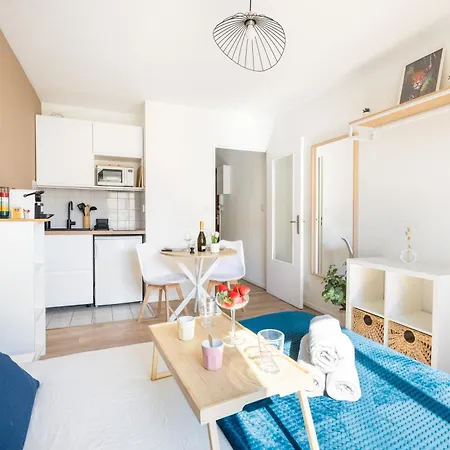 BnGo I Le Cosy I 2 personnes, Gare Perrache, Place Bellecour, Hypercentre Lyon-2