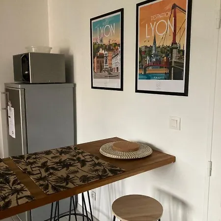 Un balcon à Monplaisir- 4 lits -garage - 47m2-3