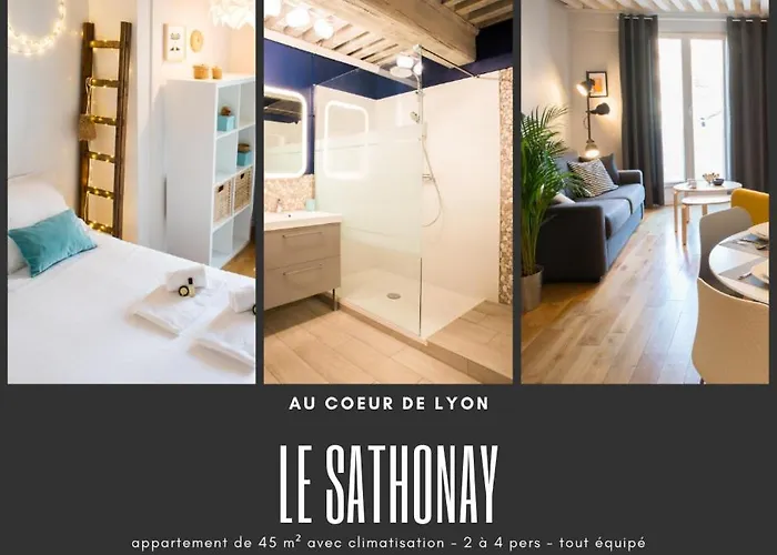 Le Sathonay - Loft Terrasse - Lyon Centre - Majord'Home