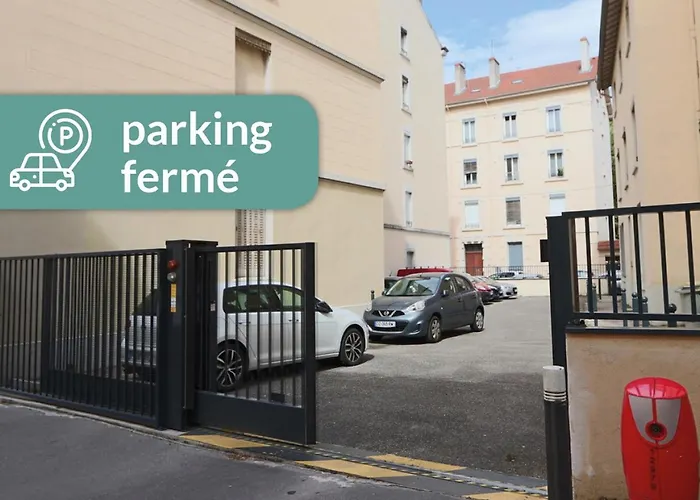 Cosy Appartement Lyon Valmy - Parking