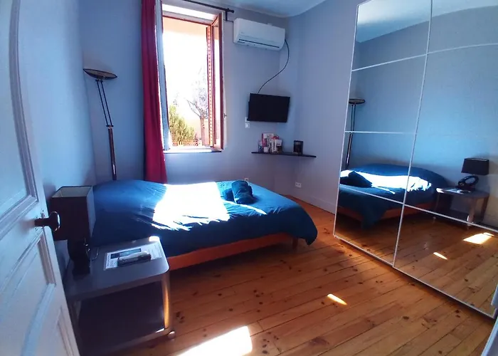 Studio Calme avec Jardin, Tram T6&Métro D, Proche Hôpital Mermoz et Édouard Herriot Lyon