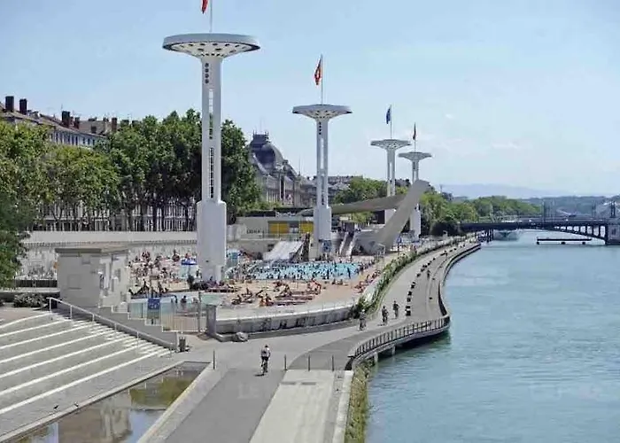 Appartement Le Rhône à vos pieds, Bellecour à quelques pas à Lyon
