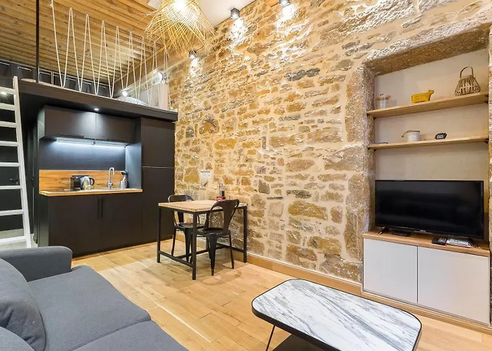 Hamac Suites - Studio Ainay 1 - Hyper Centre Lyon - 2 Personnes
