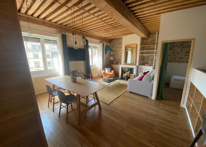 Appartement T3 hyper centre de Lyon, super vue Fourvière
