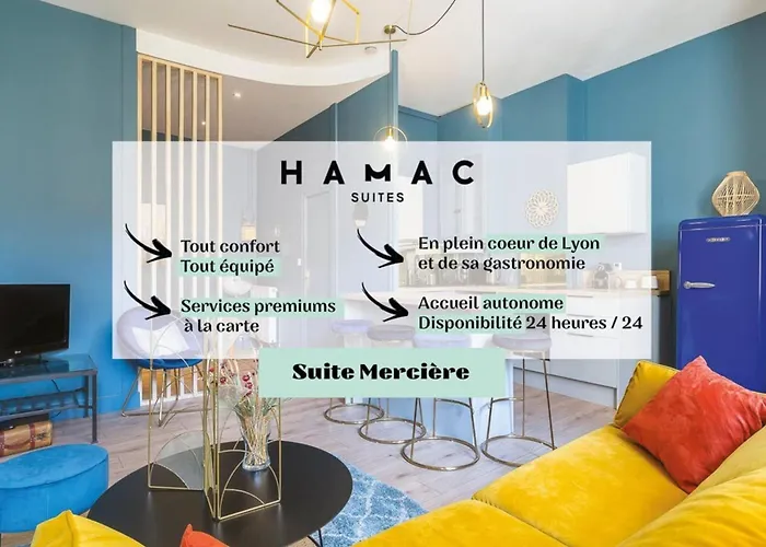 Appartement Le Mercière - Cœur de Lyon 2ème arrondissement