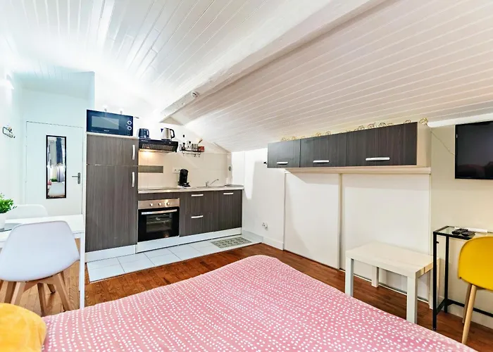 Charmant studio cosy climatisé et parking securisé à proximité du centre ville de lyon
