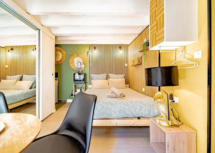 Warm&well-appointed studio Foch Masséna district Lyon