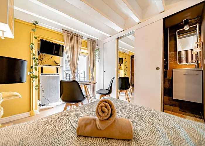 Warm&well-appointed studio Foch Masséna district Lyon