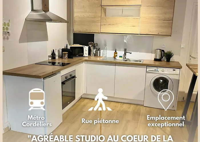 LE REFUGE - Studio coeur Presqu'île Lyon