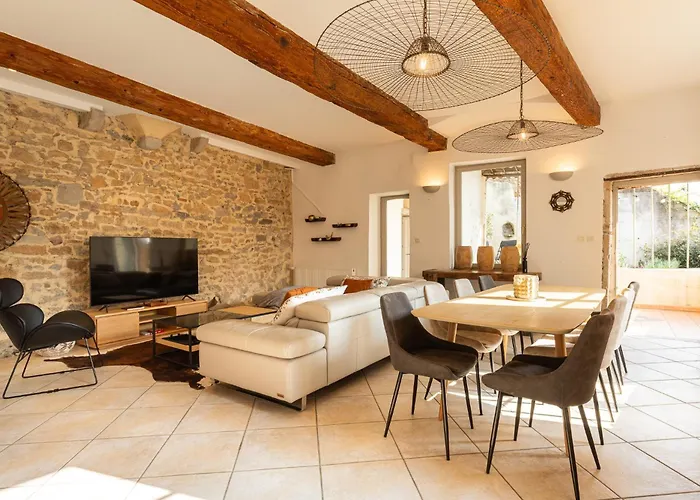 Duplex Spacieux Jardin Privé et Vue sur le Vieux-Lyon