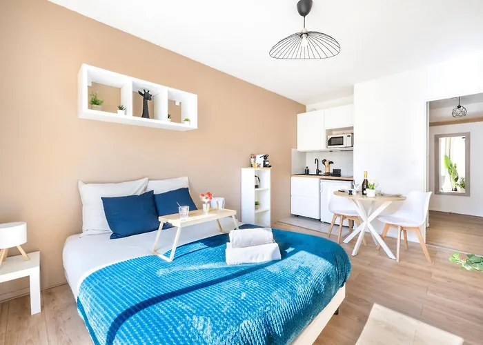 BnGo I Le Cosy I 2 personnes, Gare Perrache, Place Bellecour, Hypercentre Lyon