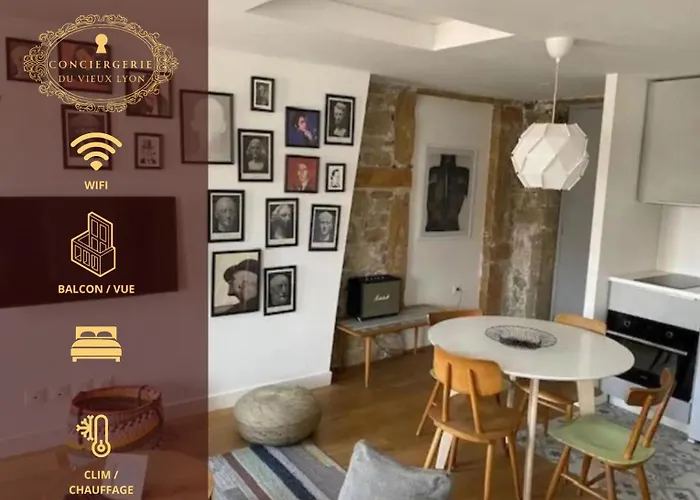 Appartement Superbe T2, Vue fourvière à Lyon