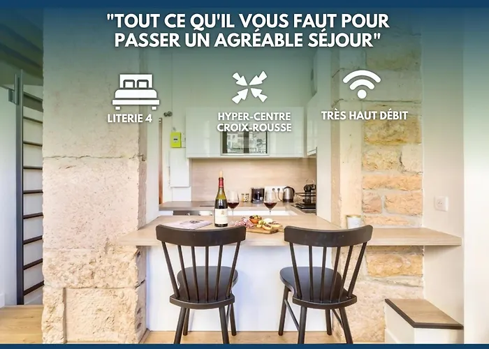 L'Onyx - Beau studio atypique coeur Presqu'île Lyon